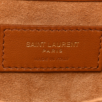 Saint Laurent Smooth Calfskin Small Charlie Shoulder Bag Miel Dark 6 of 13