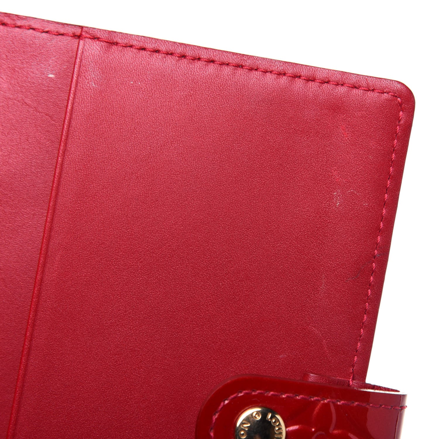 Louis Vuitton Vernis Small Ring Agenda Cover Pomme D'Amour 7 of 13