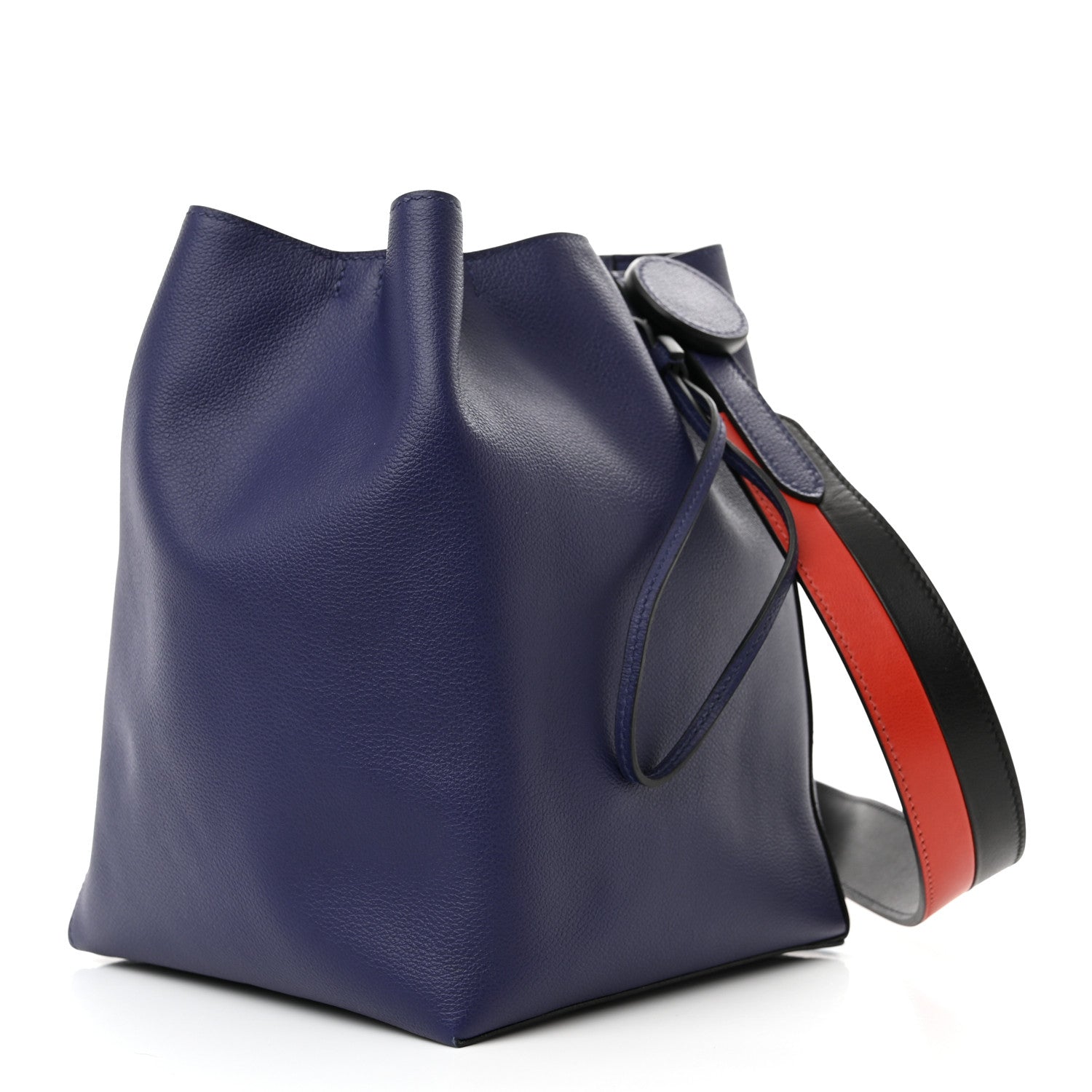 Hermes Evercolor Sac Licol 17 Encre Black Rouge Duchesse 3 of 12