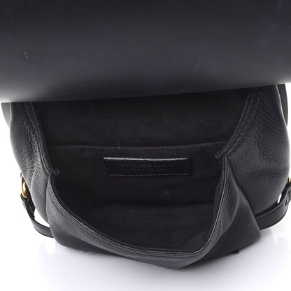 Burberry Calfskin Studded Bridle Satchel Black 4 of 5