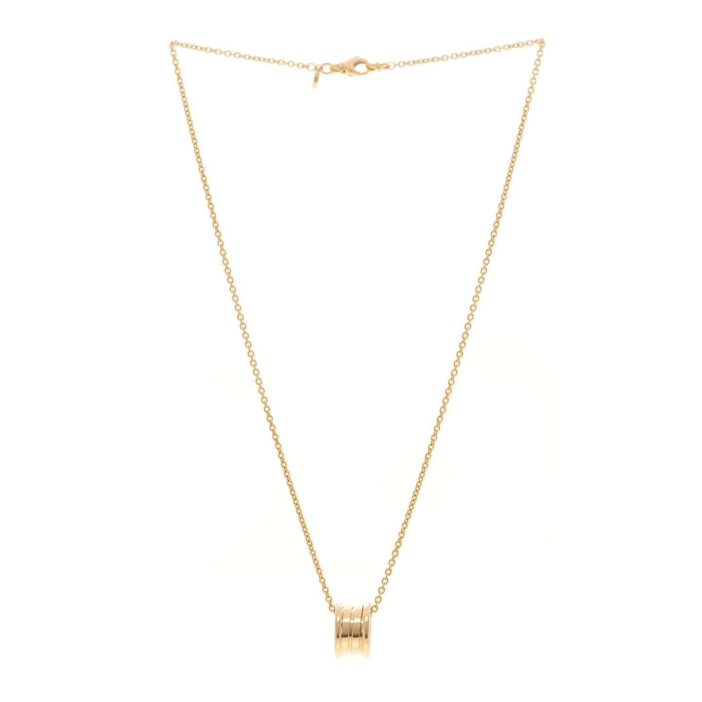 18K Yellow Gold B.Zero1 Pendant Necklace