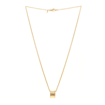 Bulgari 18K Yellow Gold B.Zero1 Pendant Necklace 3 of 4