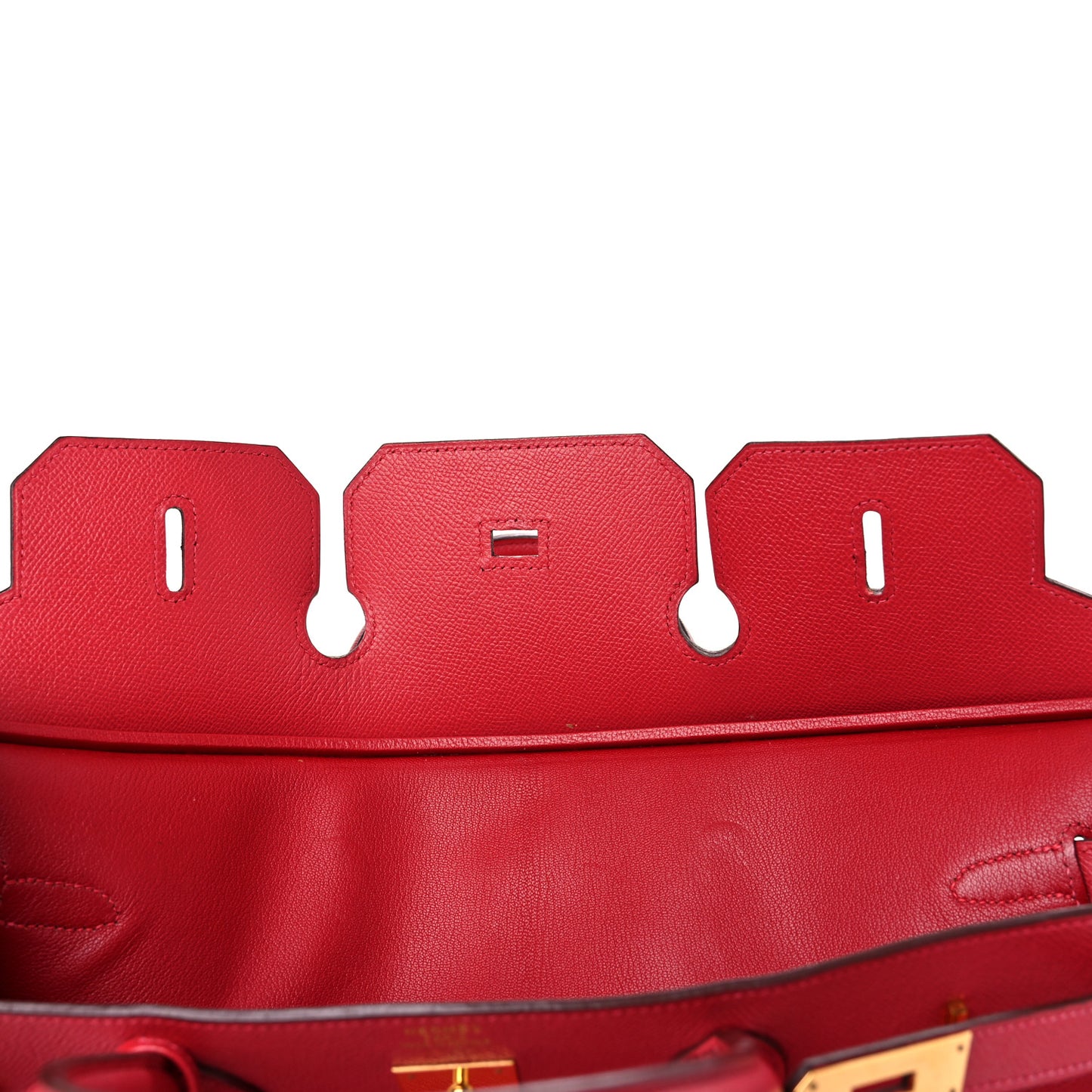 Epsom Birkin 40 Rouge Vif