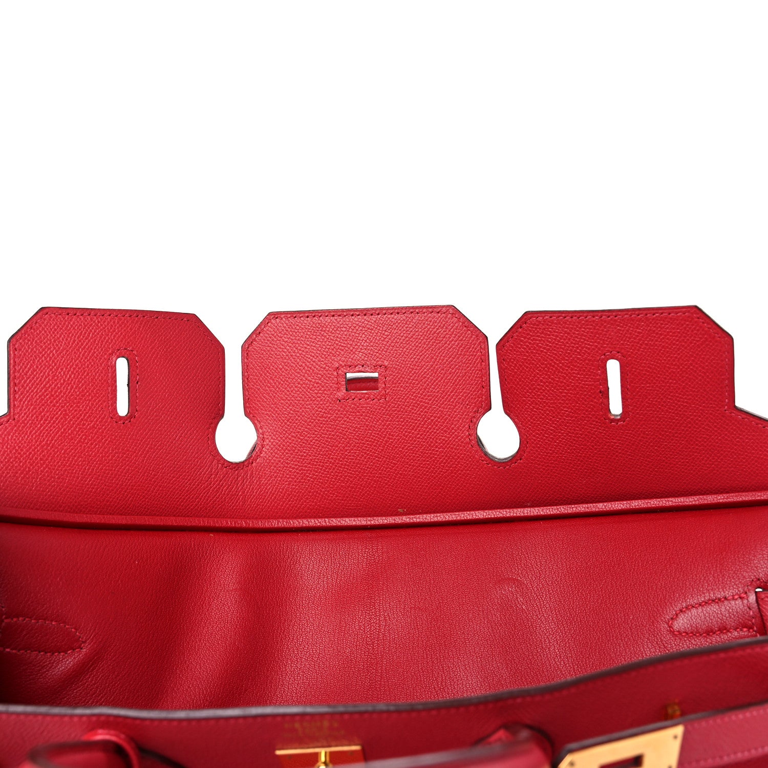 Hermes Epsom Birkin 40 Rouge Vif 18 of 51