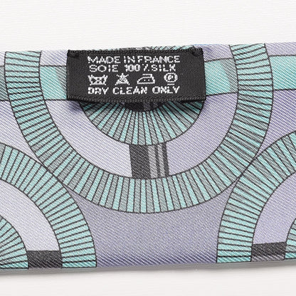 Hermes Silk Eperon d'Or Twilly 4 of 4