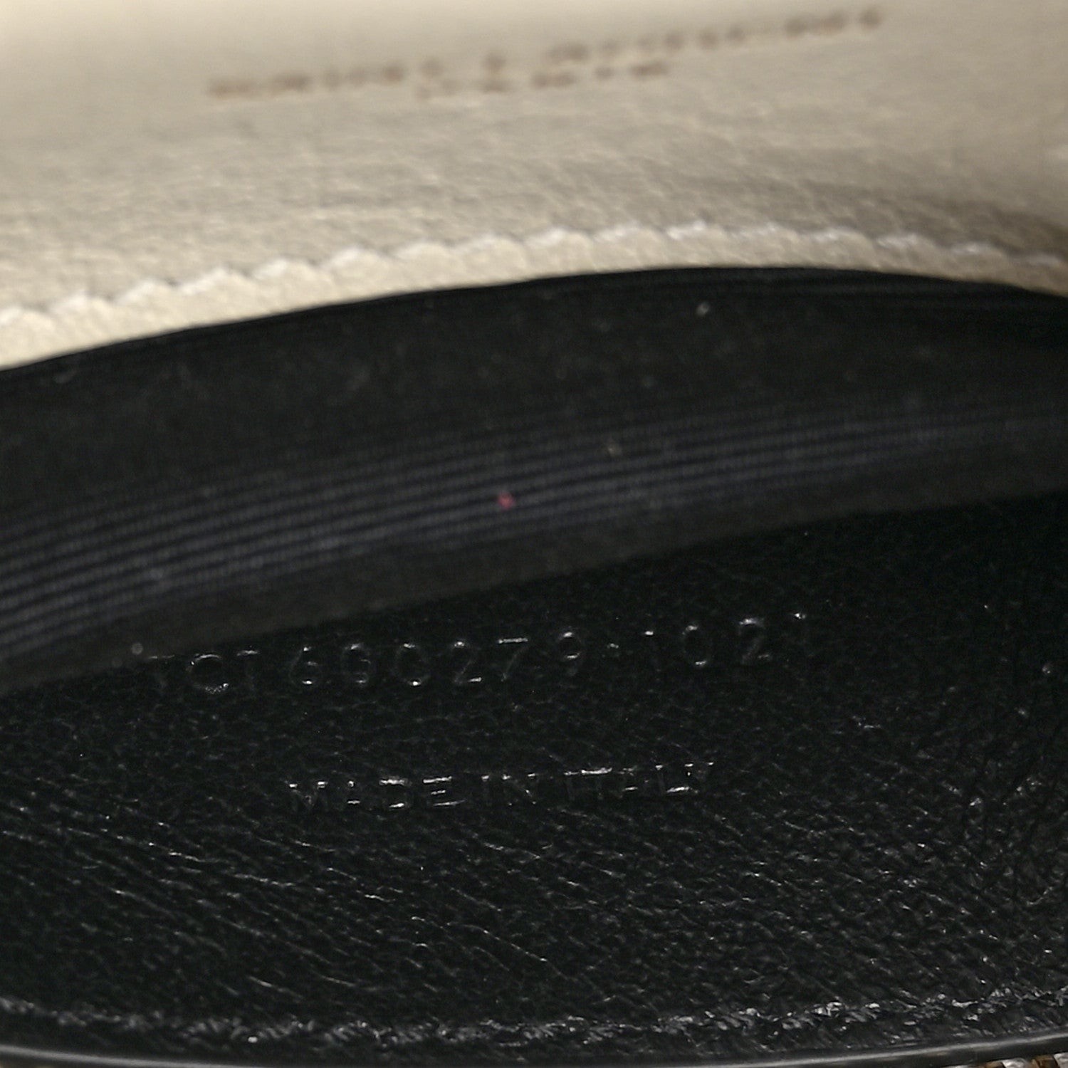 Saint Laurent Sheepskin Matelasse Chevron Monogram Medium College Bag Crema Soft 8 of 11