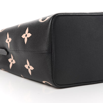 Louis Vuitton Empreinte Monogram Giant Neonoe MM Black Beige 9 of 11