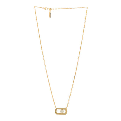 Messika 18K Yellow Gold Diamond So Move Pendant Necklace 3 of 6
