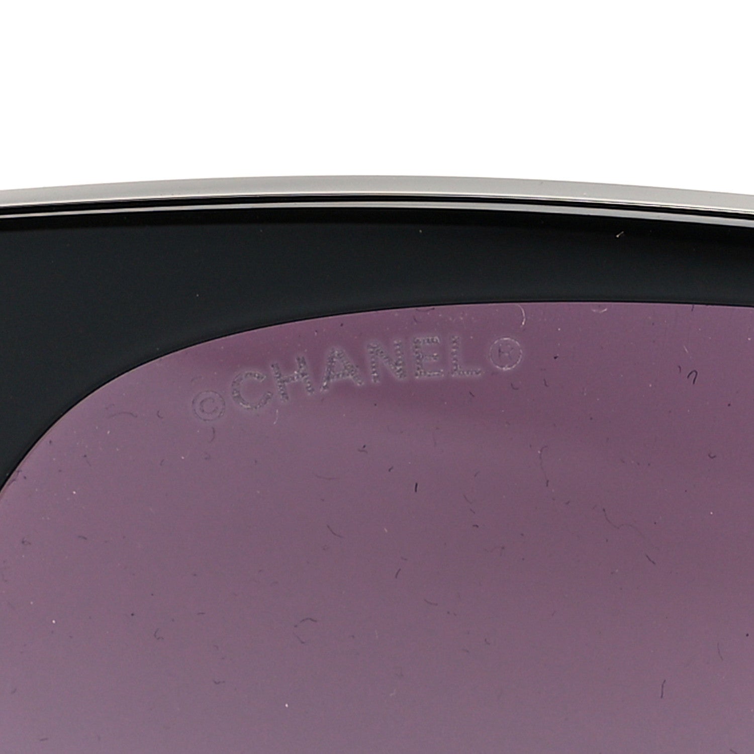 Chanel Acetate Quilted CC Pilot Sunglasses 71465 Black 7 of 8