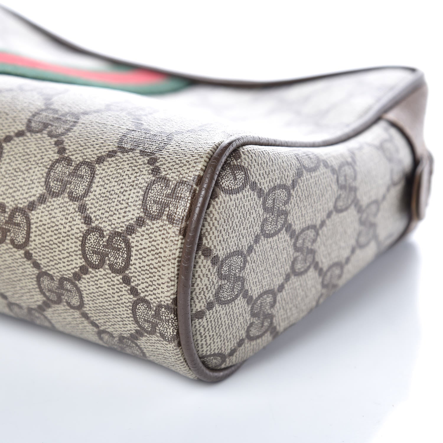 Gucci GG Plus Web Pouch Brown 10 of 11