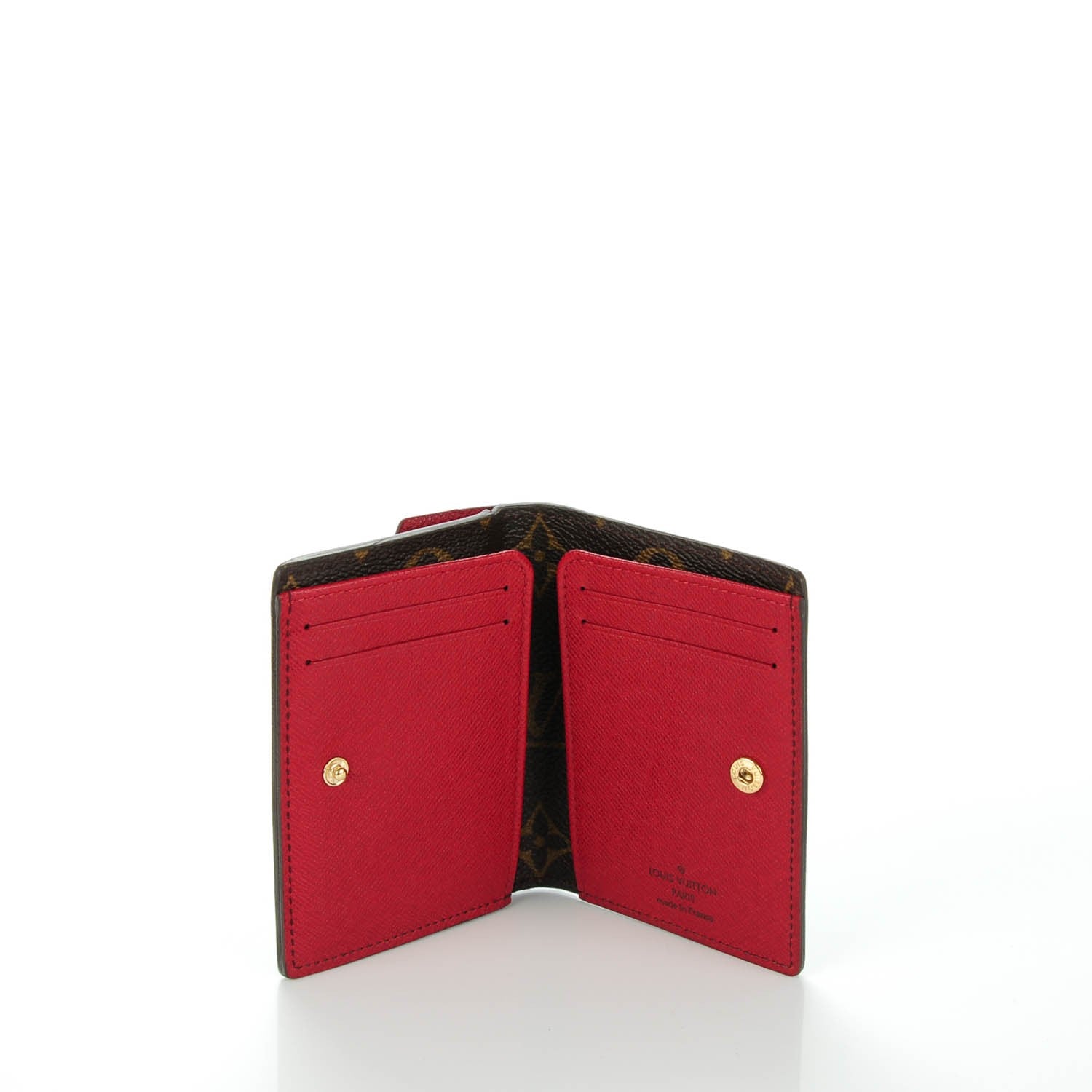 Louis Vuitton Monogram Compact Marie Wallet Rouge 5 of 7