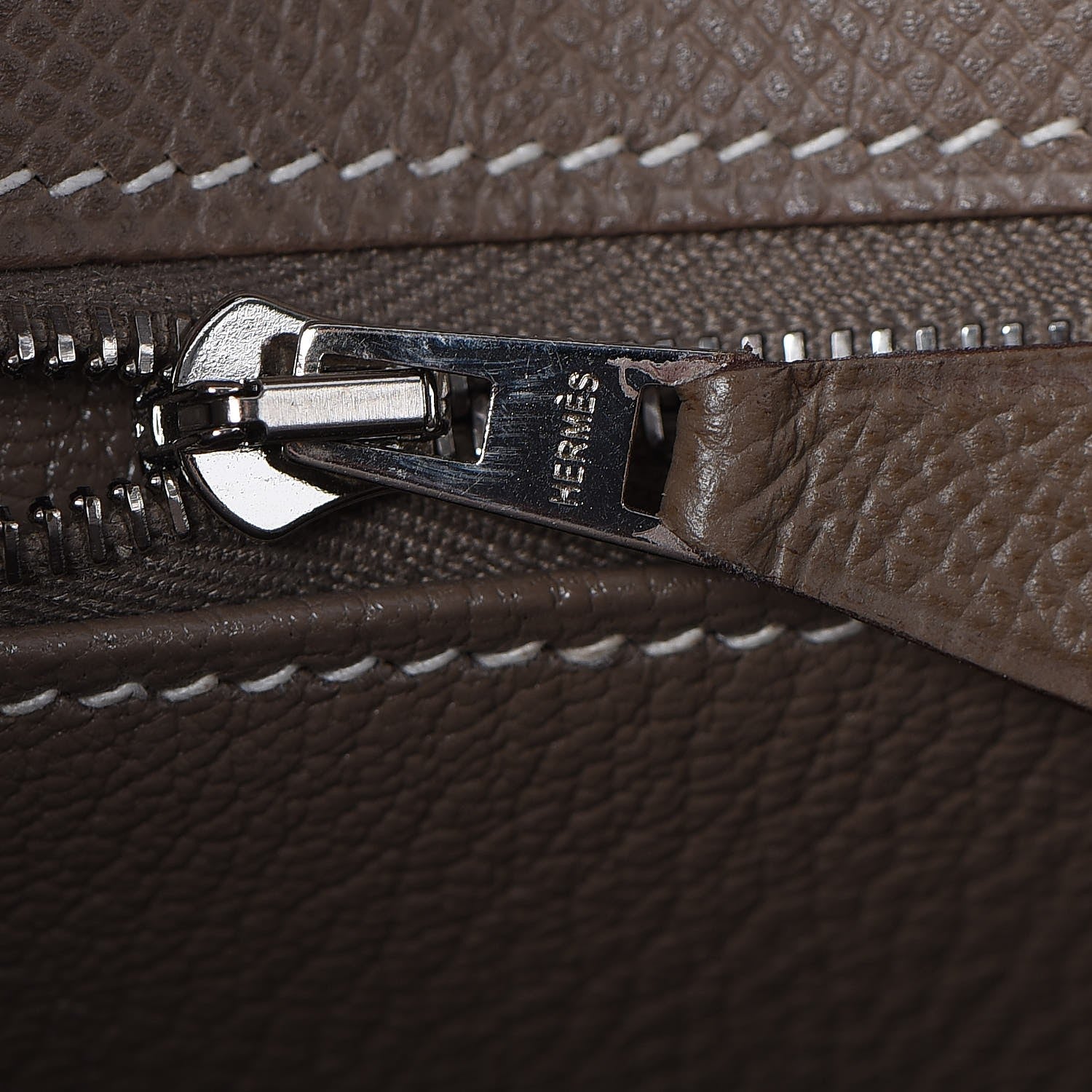 Hermes Epsom Kelly Sellier 35 Etoupe 11 of 34