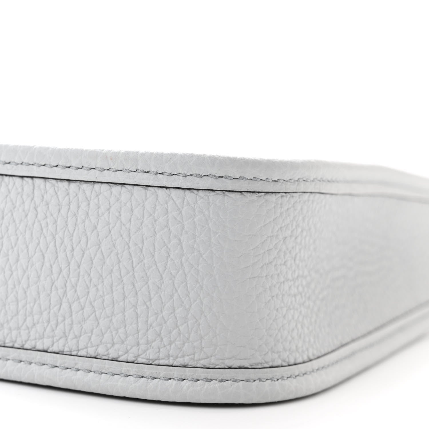 Hermes Taurillon Clemence Amazone Evelyne TPM Bleu Pale Etain 10 of 11