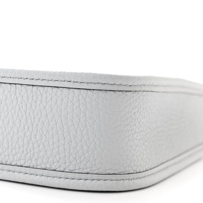 Hermes Taurillon Clemence Amazone Evelyne TPM Bleu Pale Etain 10 of 11