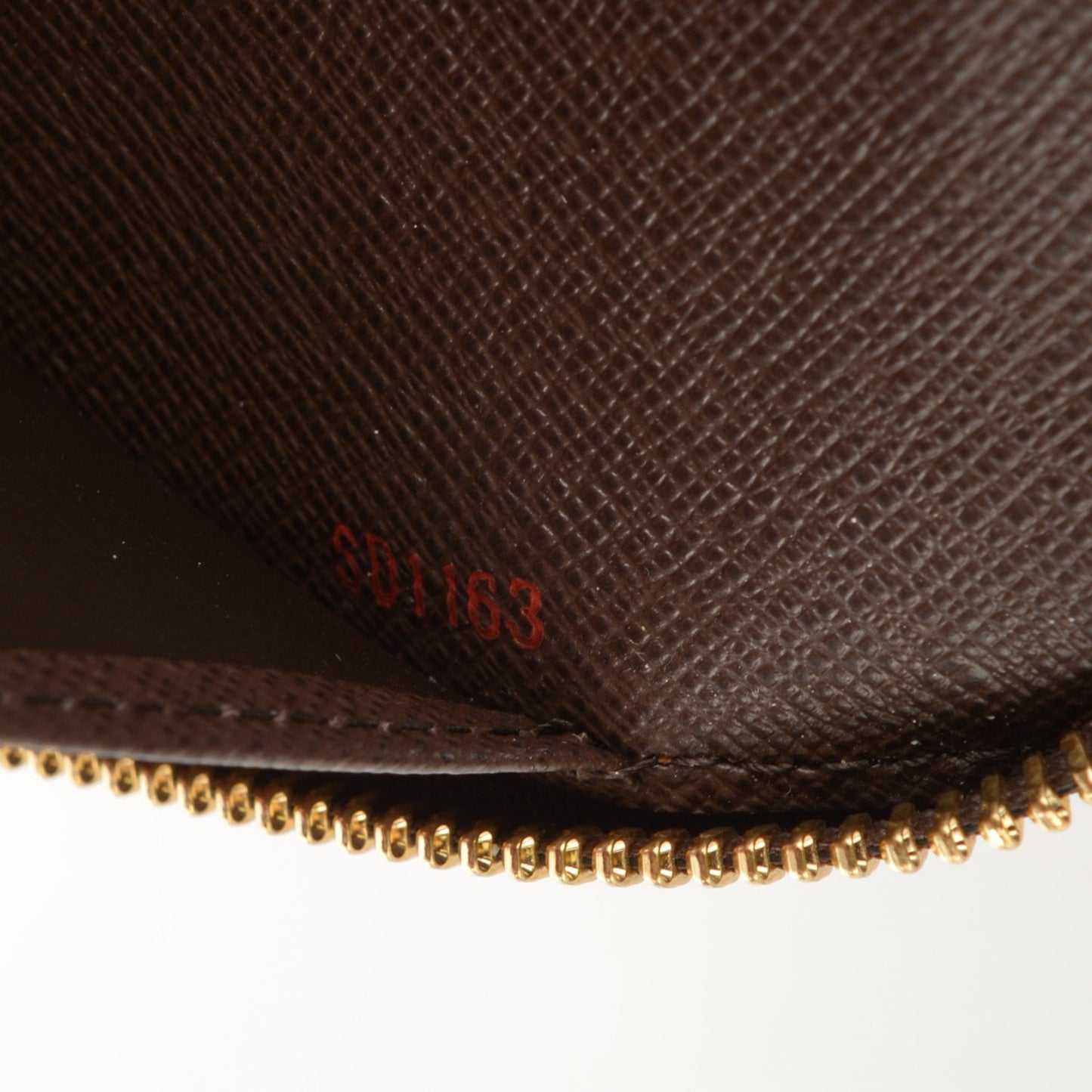 Damier Ebene Zippy Organizer Wallet