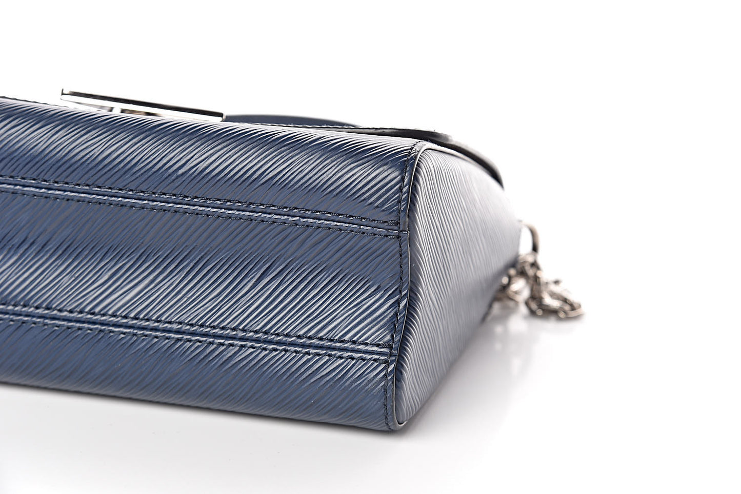 Epi Twist Shoulder Bag MM Indigo