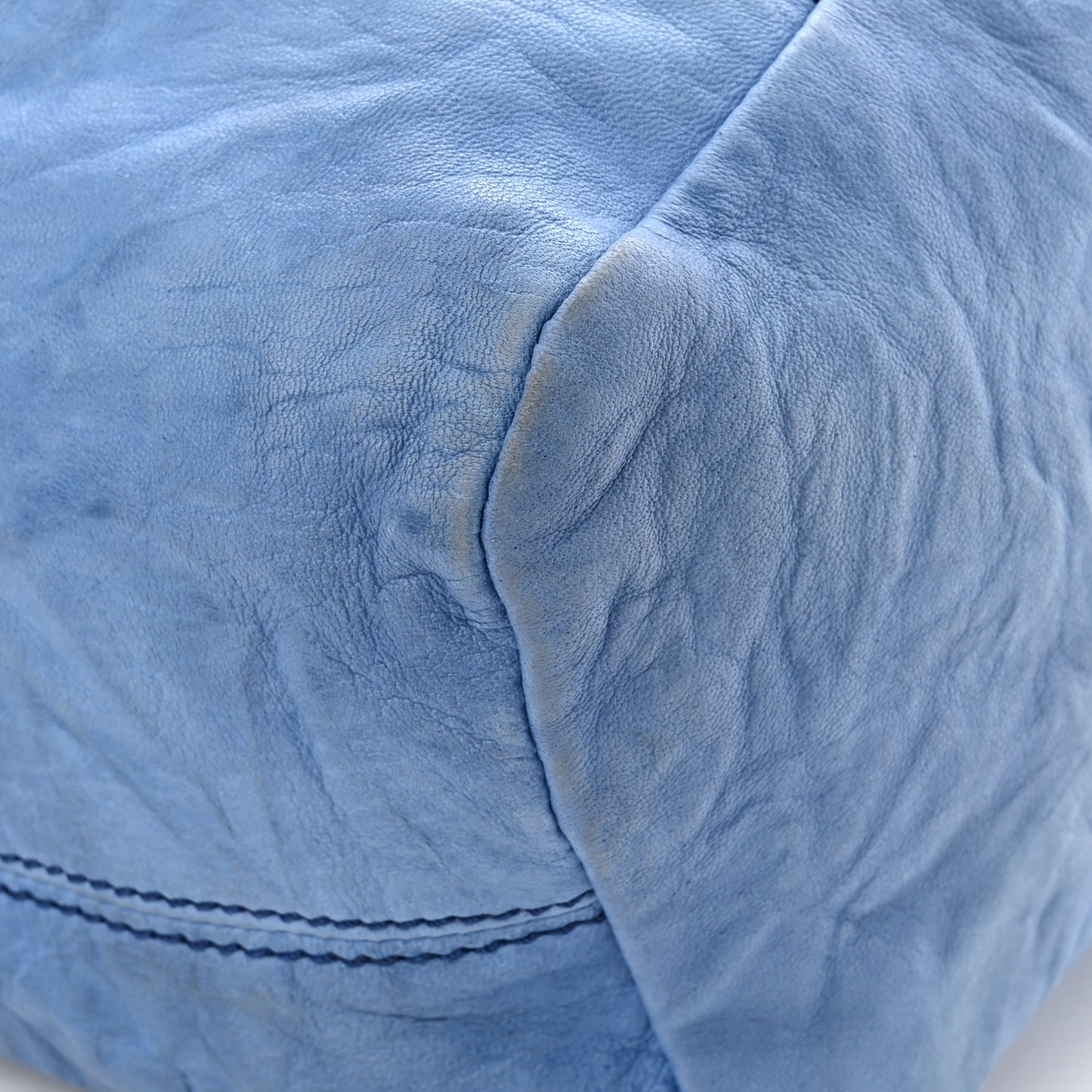 Tumbled Sheepskin Medium Pandora Blue