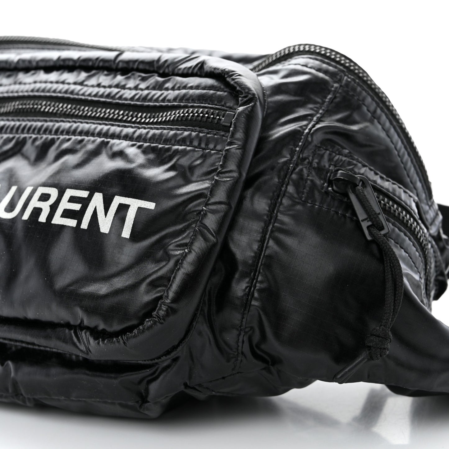 Nylon Logo Nuxx Body Belt Bag Black