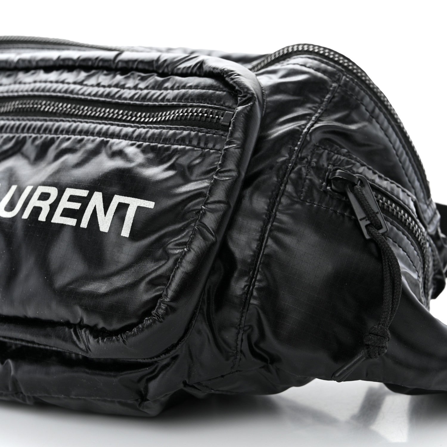 Saint Laurent Nylon Logo Nuxx Body Belt Bag Black 10 of 10