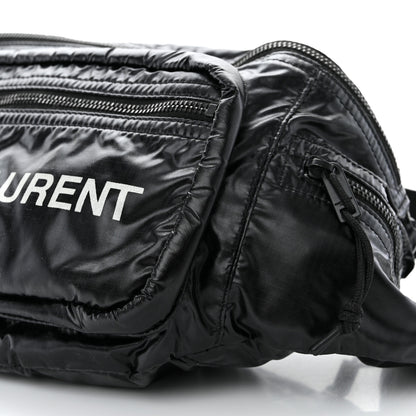 Saint Laurent Nylon Logo Nuxx Body Belt Bag Black 10 of 10