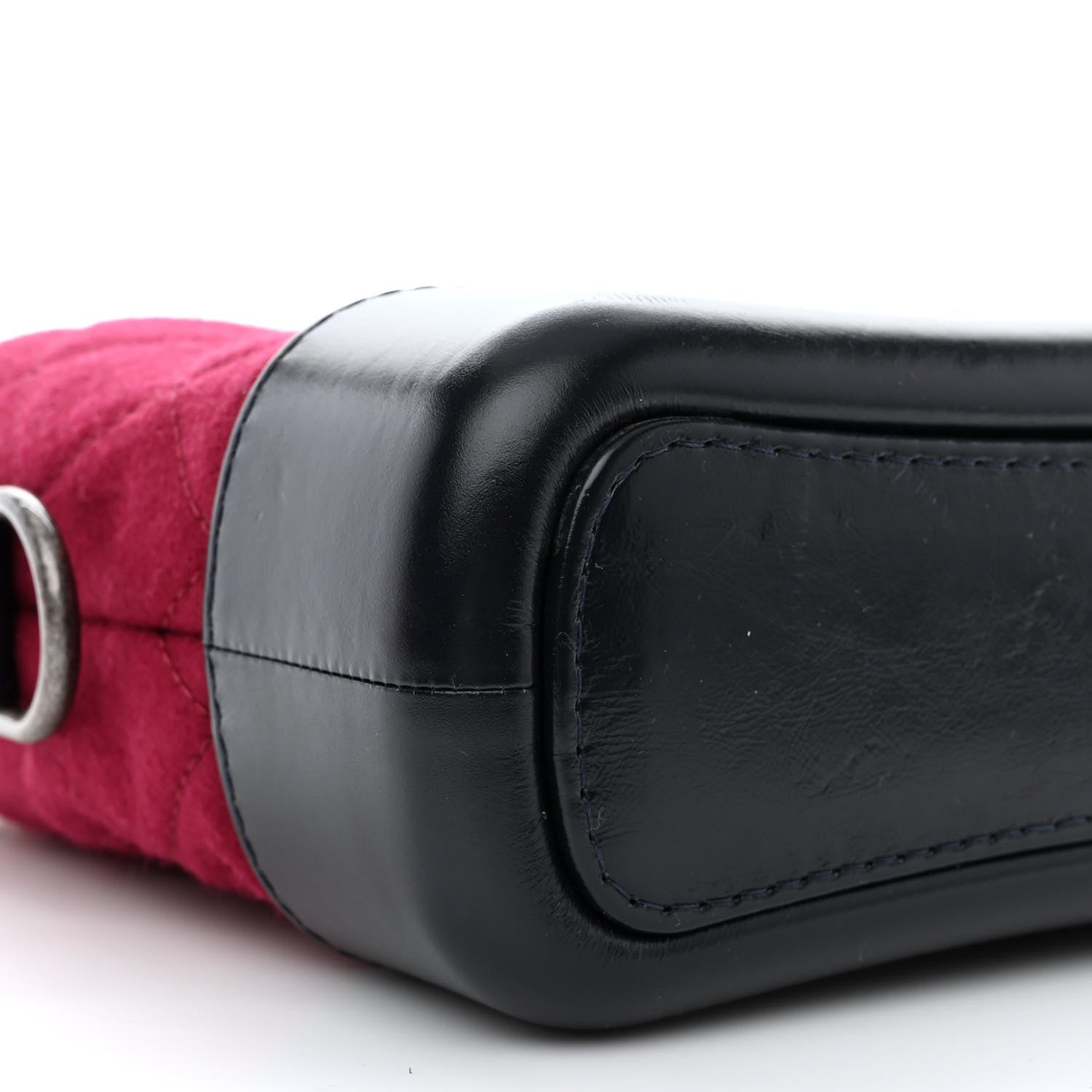 Chanel Wool Calfskin Quilted Small Gabrielle Hobo Red 9 of 10