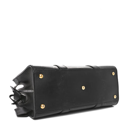 Louis Vuitton Monogram Cuir Plume Very Tote MM Black 4 of 10