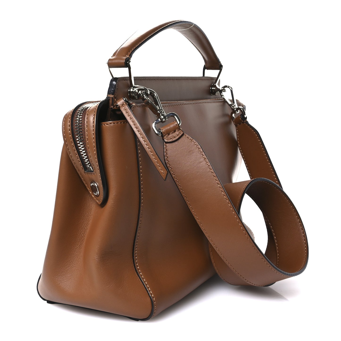 Vitello Baltico Dolce DotCom Satchel Corteccia Bubblegum