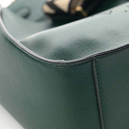Stella McCartney Eco Alter Nappa Perforated Logo Mini Crossbody Green 9 of 15