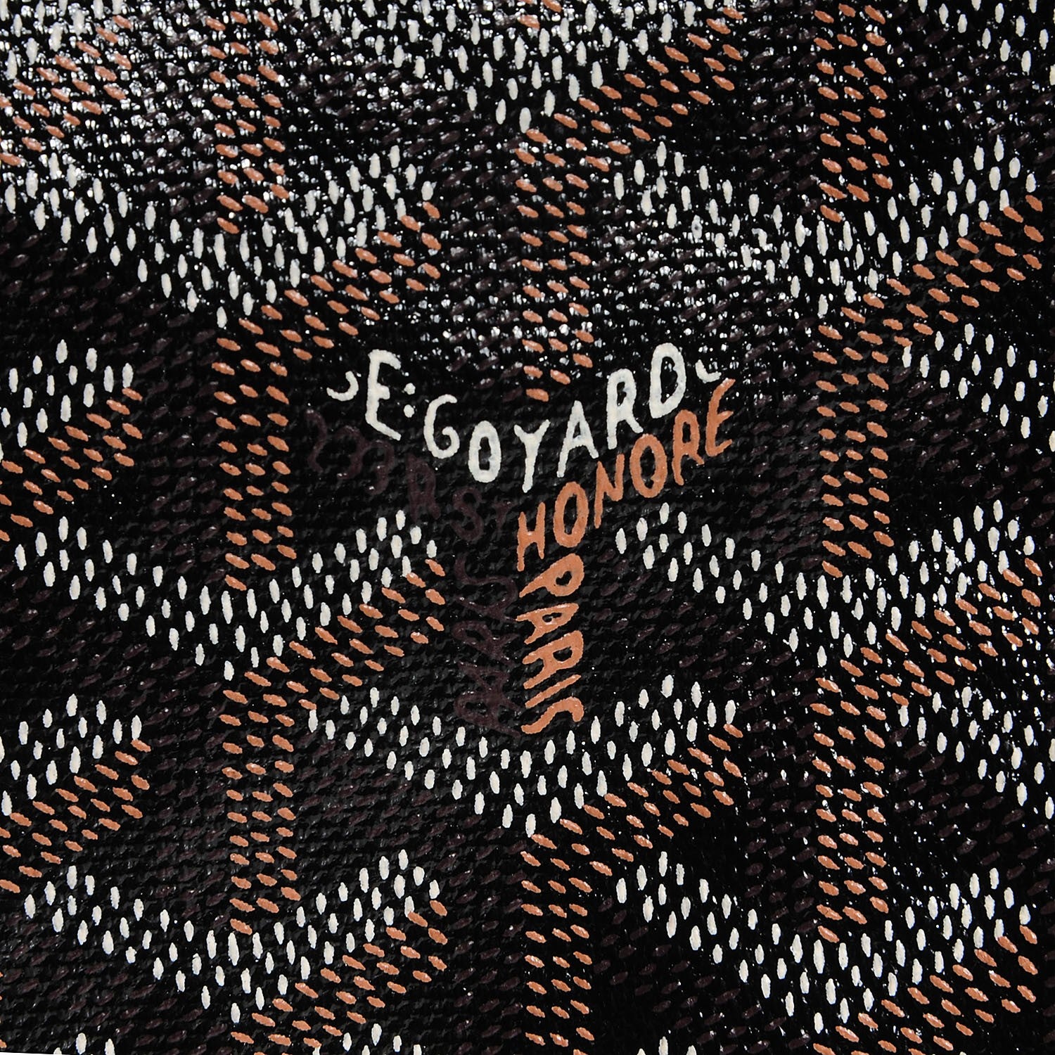 Goyard Goyardine Saint Louis PM Black Gold 8 of 8