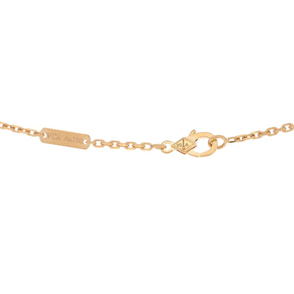 Van Cleef & Arpels 18K Yellow Gold Zodiac Leo Pendant Necklace 4 of 5