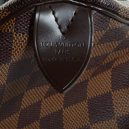 Louis Vuitton Damier Ebene Speedy 35 7 of 7