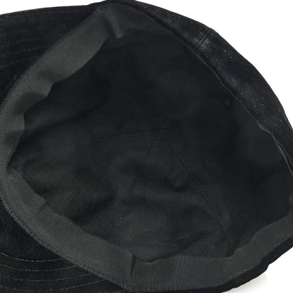 Chanel Velvet CC Cap Hat M Black 6 of 7