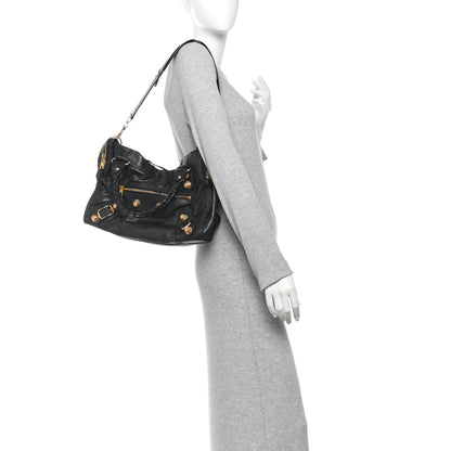 Balenciaga Agneau Giant 21 Gold Hardware City Black 2 of 12