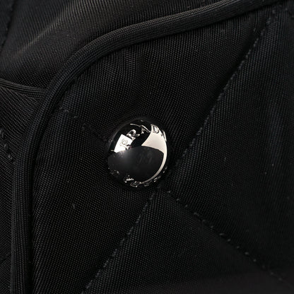 Prada Nylon Tessuto Impuntu Quilted Backpack Black 13 of 14