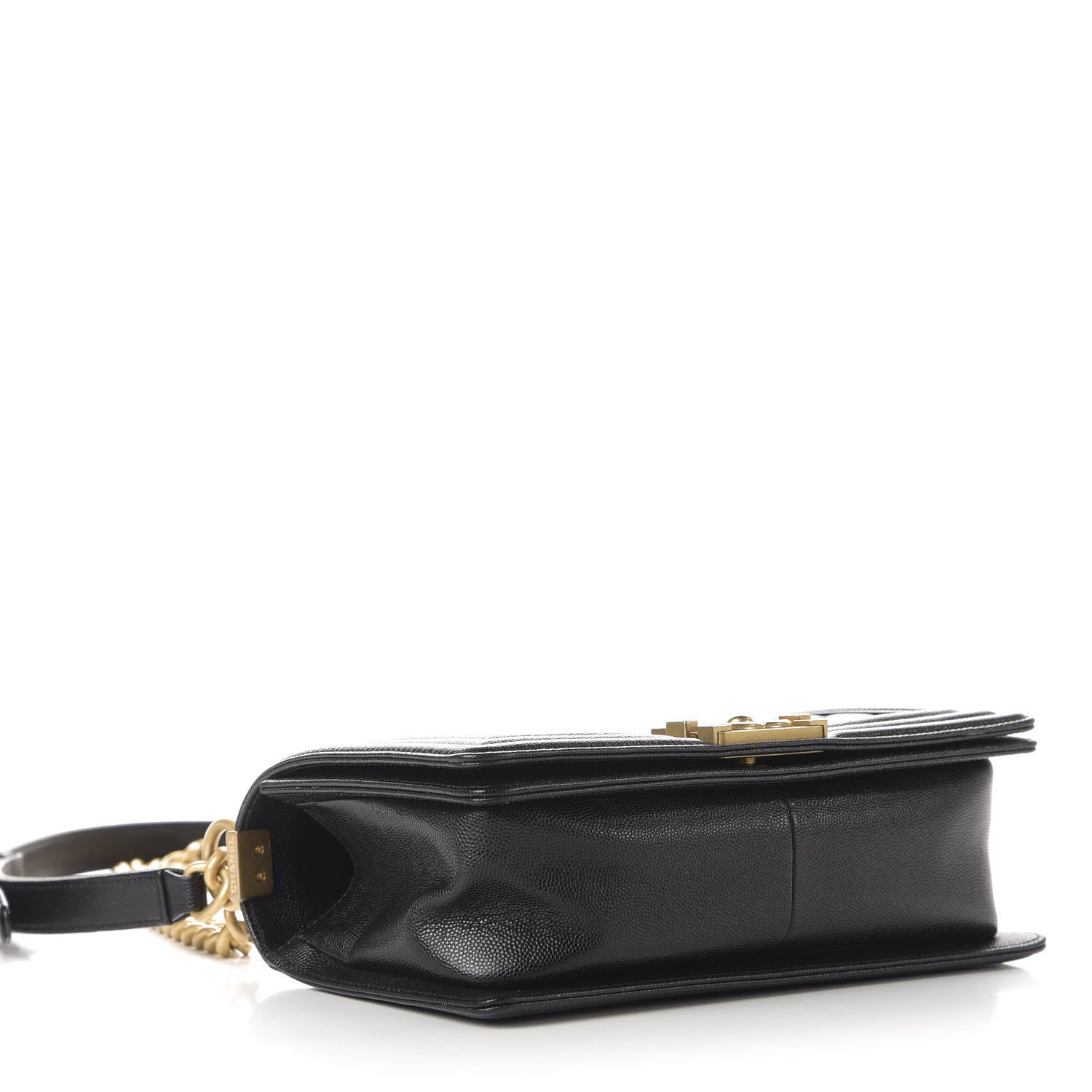 Chanel Caviar Quilted Medium Boy Flap Black 4 of 10