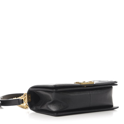 Chanel Caviar Quilted Medium Boy Flap Black 4 of 10