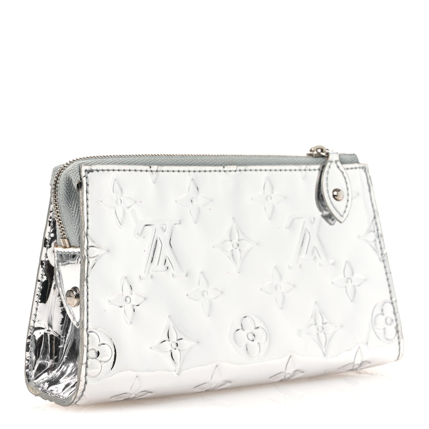 Monogram Miroir Trousse Cosmetic Bag Silver