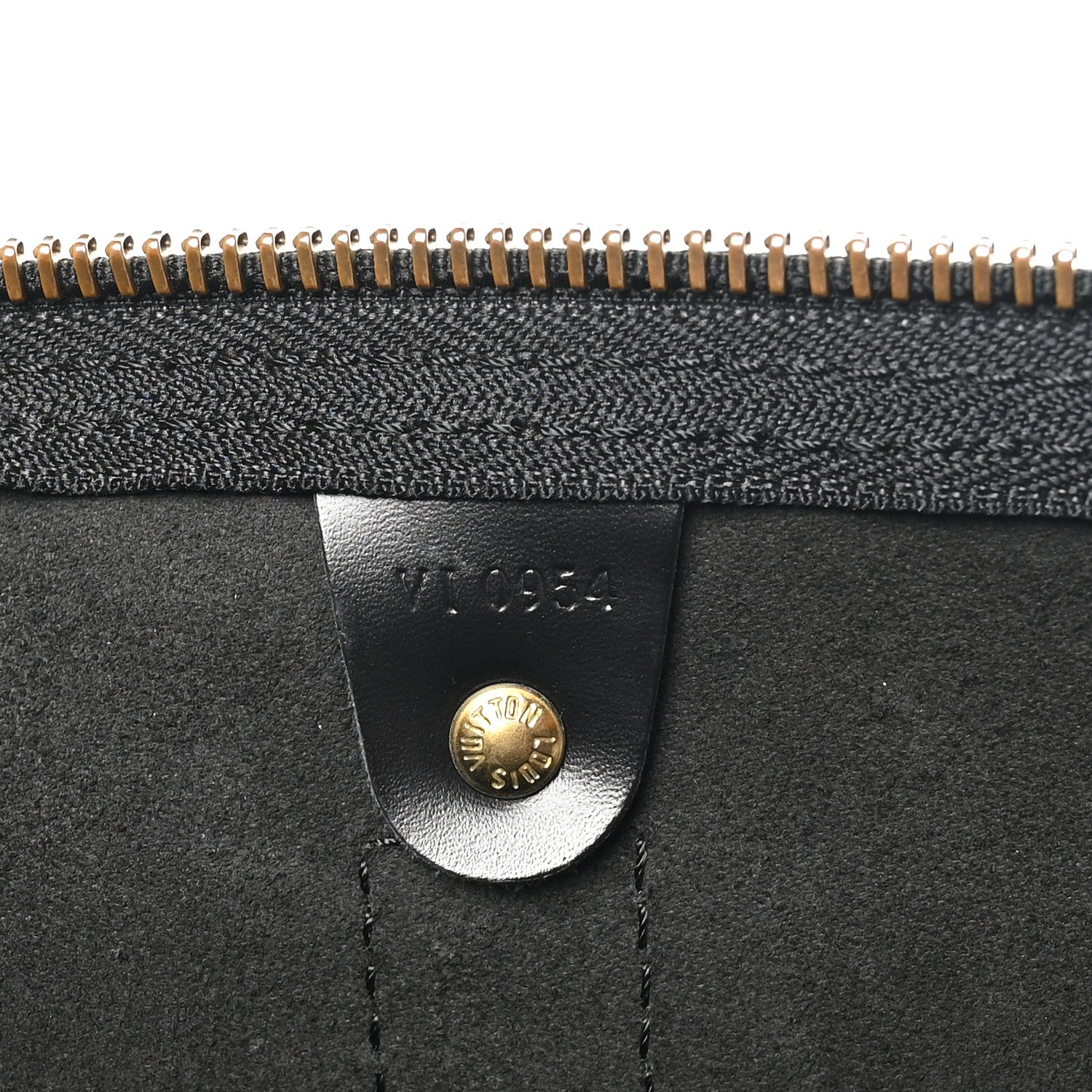 Louis Vuitton Epi Keepall 55 Black 6 of 11
