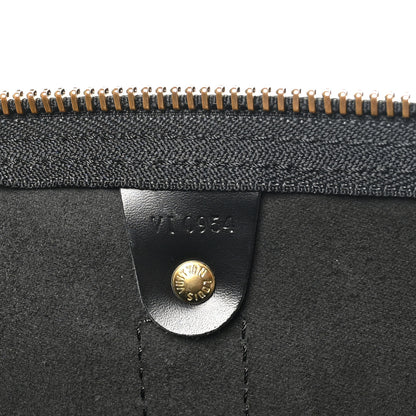 Louis Vuitton Epi Keepall 55 Black 6 of 11