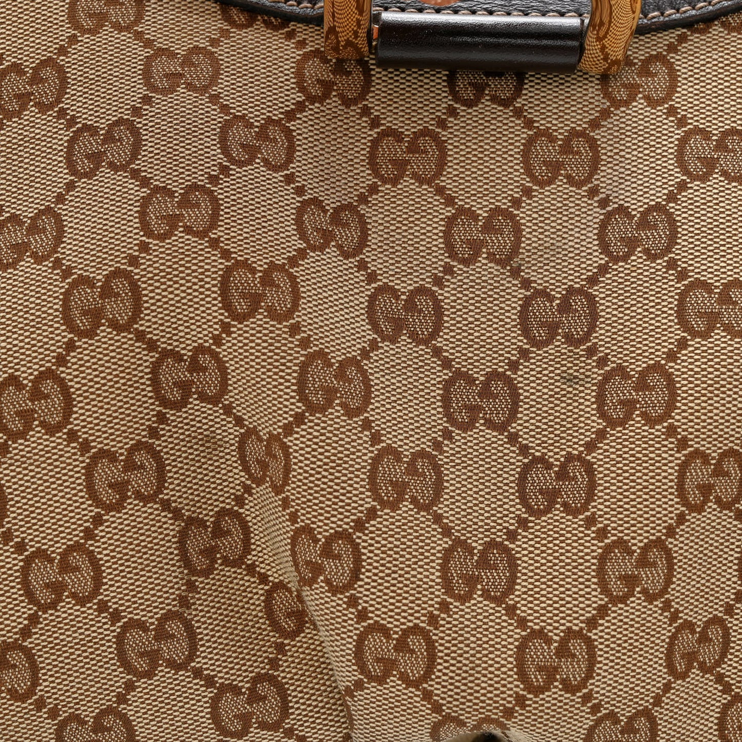 Monogram Large D Gold Hobo Dark Brown