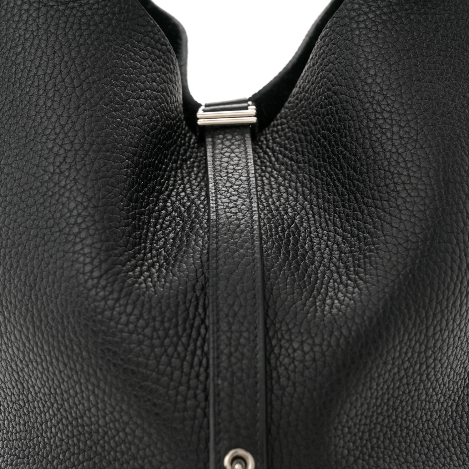 Hermes Taurillon Clemence Picotin Lock 22 MM Black 8 of 10