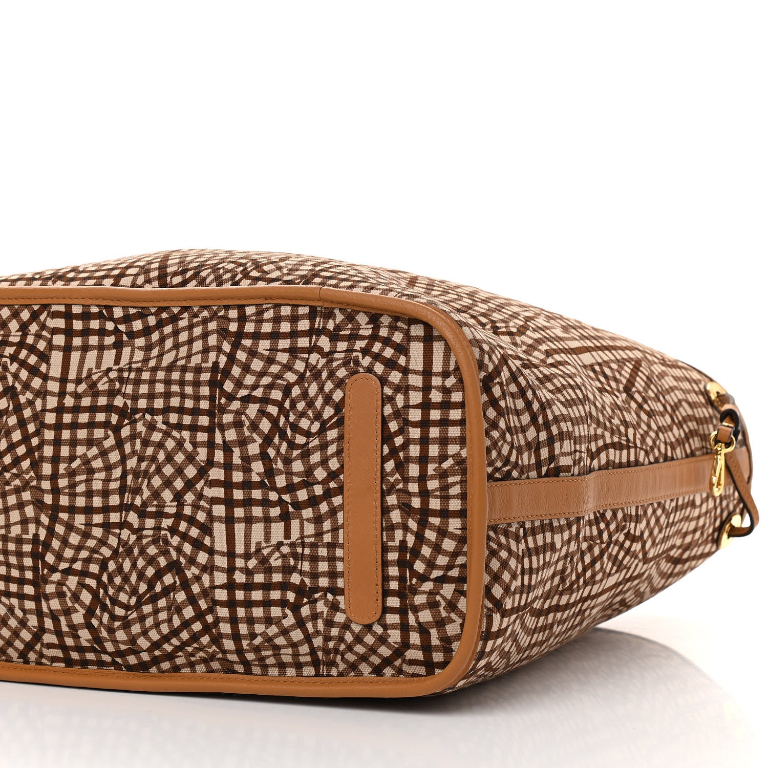 MCM Visetos Large Liz Reversible Shopper Tote Cognac 15 of 15