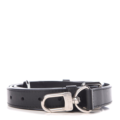Louis Vuitton Calfskin 25mm Adjustable Shoulder Strap Black 1 of 2