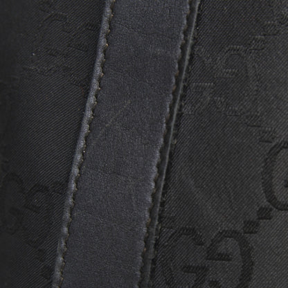 Gucci Nylon Monogram Hobo Black 5 of 9