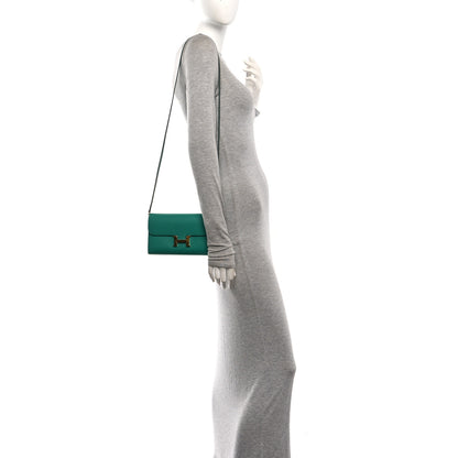 Hermes Epsom Constance Long To Go Wallet Vert Verone 2 of 10