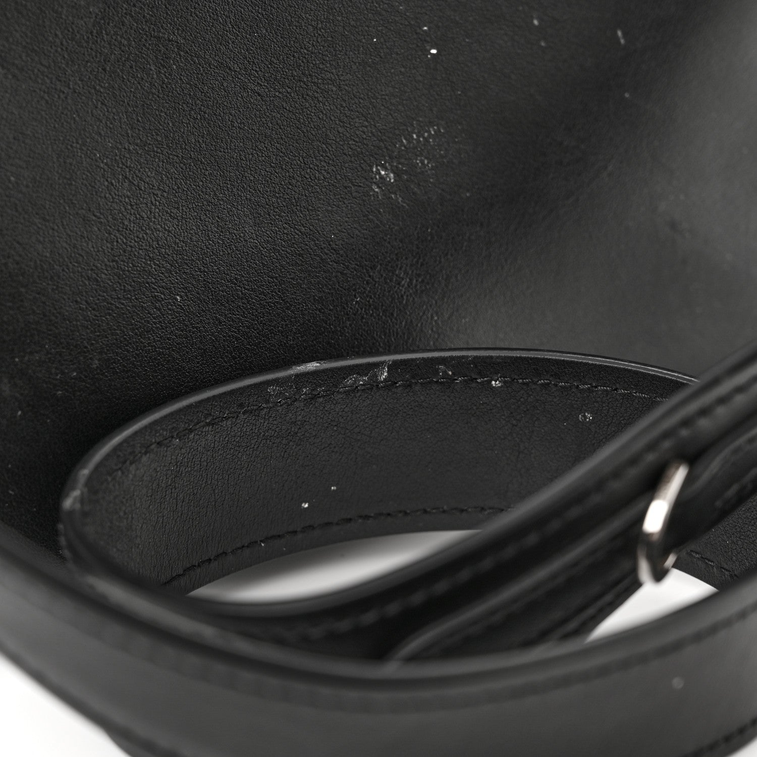 Prada City Calf Ribbon Shoulder Bag Black 5 of 14