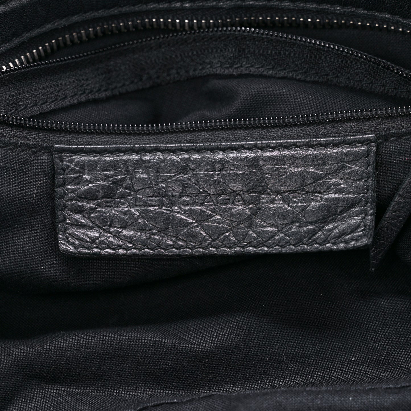 Agneau Classic Silver Hardware City Black