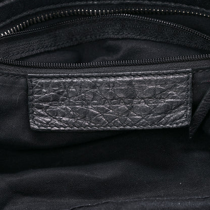 Balenciaga Agneau Classic Silver Hardware City Black 6 of 13