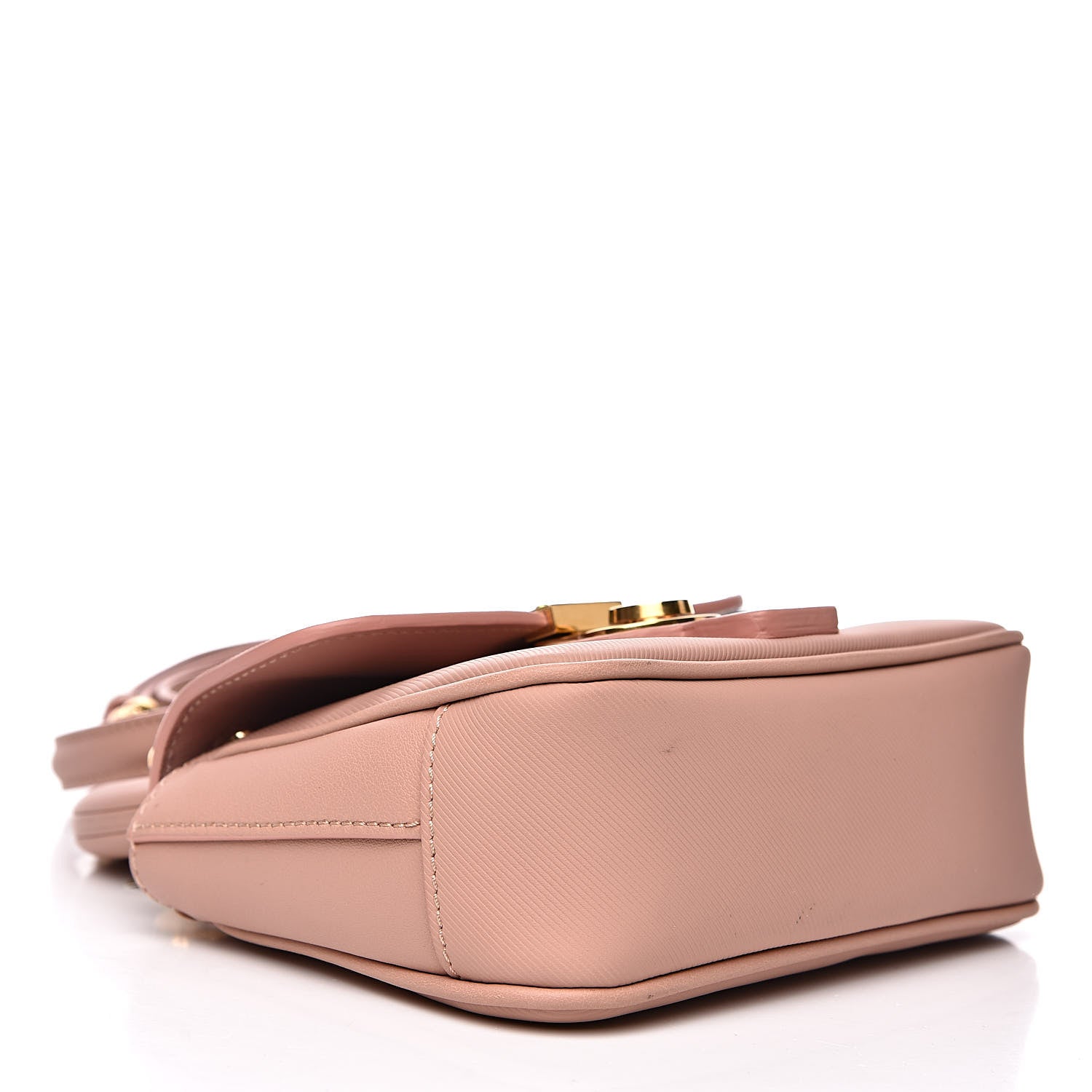 Burberry Trench Calfskin Mini DK88 Top Handle Bag Ash Rose 4 of 10
