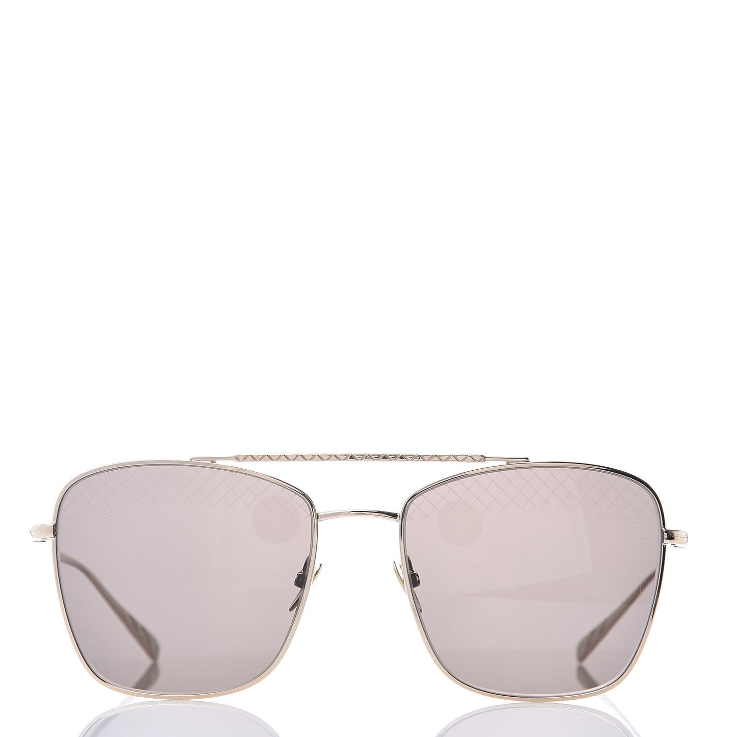 Metal Pilot Sunglasses 4256 Gold Grey